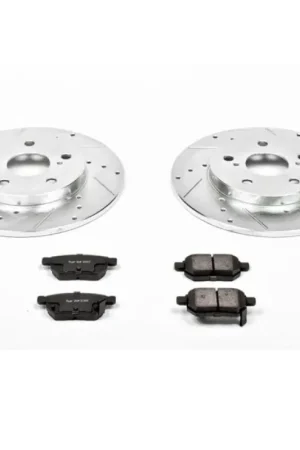 Hot Deal Power Stop 09-10 Pontiac Vibe Rear Z23 Evolution Sport Brake Kit