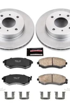 Fresh Stock Power Stop 91-96 Infiniti G20 Front Z17 Evolution Geomet Coated Brake Kit