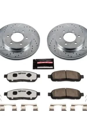 Top Rated Power Stop 2009 Ford F-150 Front Z36 Truck & Tow Brake Kit