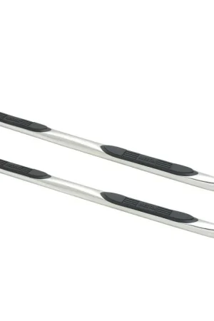 Westin E-Series 3 Round Nerf Step Bars. Dual Step Pad. Polished Stainless Steel. Mount Kit Included. BCTC 23-1680 Limited Time