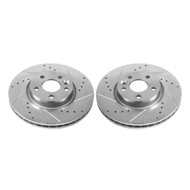 Order Now Power Stop 12-15 Land Rover Range Rover Evoque Front Evolution Drilled & Slotted Rotors - Pair