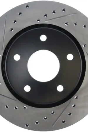 Hassle-Free Returns StopTech Slotted & Drilled Sport Brake Rotor