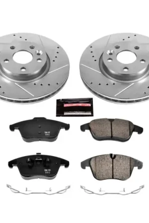Warranty Included Power Stop 11-14 Volvo S60 Front Z23 Evolution Sport Brake Kit