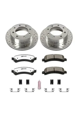 Power Stop 06-17 Chevrolet Express 2500 Rear Z36 Truck & Tow Brake Kit Direct From Manufacturer