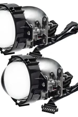 Worldwide Shipping Oracle 2.5in 70mm Bi-LED 35W Retrofit Projectors (Pair) - 5500K
