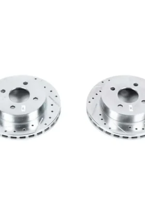 Power Stop 1993 Ford Mustang Rear Evolution Drilled & Slotted Rotors - Pair New Release