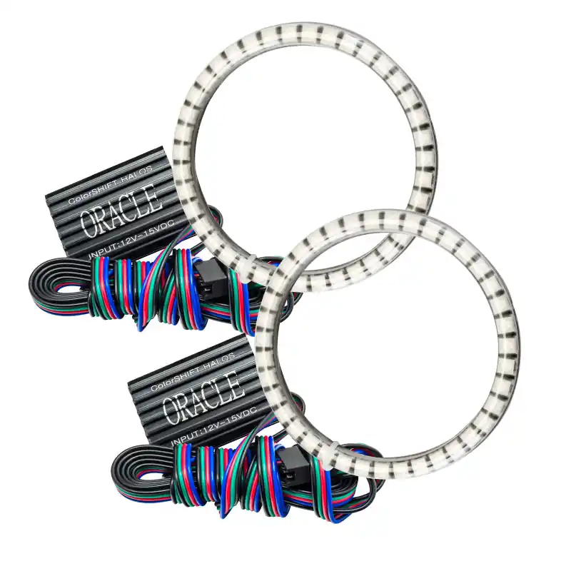 Top Pick Oracle Ford Mustang Roush 05-09 LED Waterproof Fog Halo Kit - ColorSHIFT