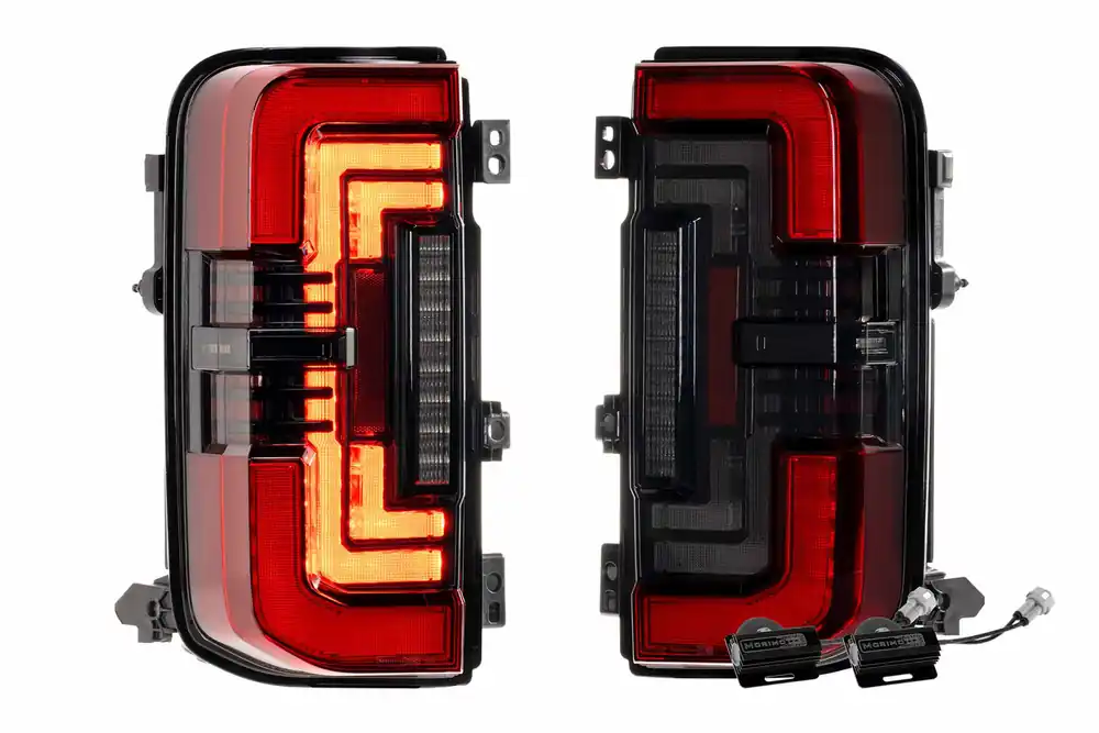 Morimoto XB LED Tail Lights: Ford Bronco (2021+) (Red / Set) HTMC LF751 Seasonal Sale