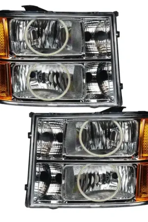 Oracle 07-13 GMC Sierra SMD HL - Round Ring Design - ColorSHIFT w/ BC1 Controller Sale