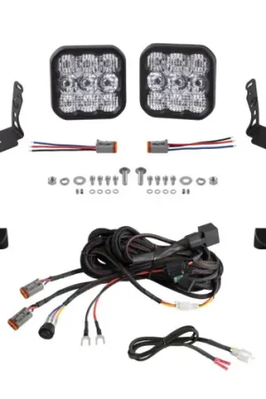 Diode Dynamics 21-22 Ford F-150 SS5 Bumper LED Pod Light Kit Sport - White Driving Deal