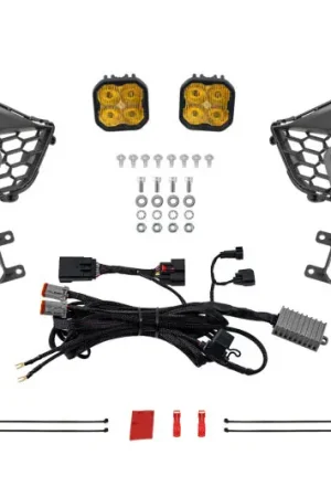 Place Order Diode Dynamics 2027 Ford Mustang GT SS3 Add-On Fog Lamp Kit Yellow Sport