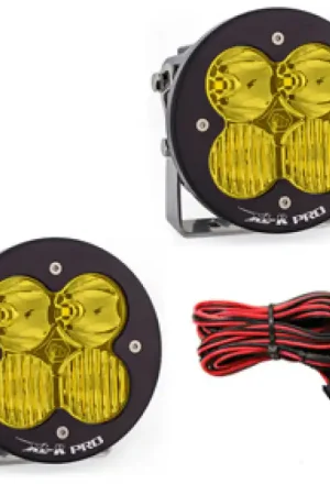 Certified Baja Designs XL R Pro Series Driving Combo Pattern Pair LED Light Pods - Amber
