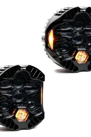 DOT LP6 LED Headlight Replacement Pair Universal (Amber) Baja Designs Money Back Guarantee