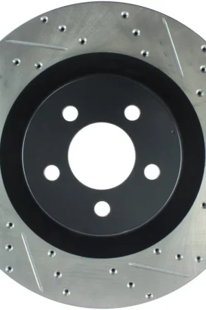 StopTech SportStop 06-09 Chrysler SRT-8 Front Left Drilled & Slotted Rotor Premium