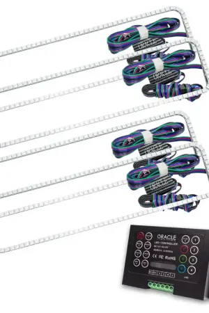 Oracle Chevrolet Blazer 92-94 Dual Halo Kit - ColorSHIFT w/ 2.0 Controller Authentic