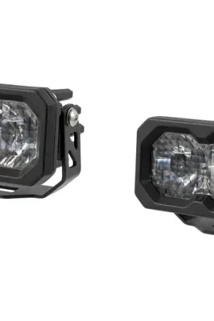 Diode Dynamics C2 2.0 Pro White SAE Driving Standard ABL (pair) Fast Shipping