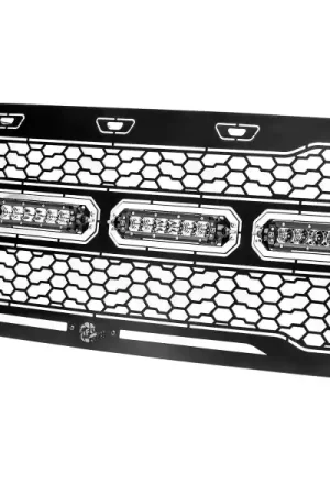 Buy Direct aFe 17-20 Ford Raptor w/o FFC Scorpion Grill w/ LEDs