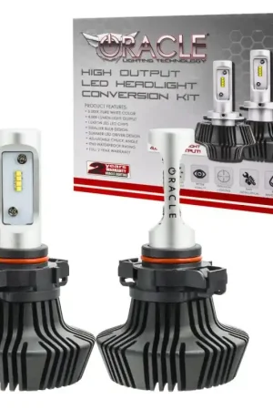 Handmade Oracle 52 4000 Lumen LED Headlight Bulbs (Pair) - 6000K
