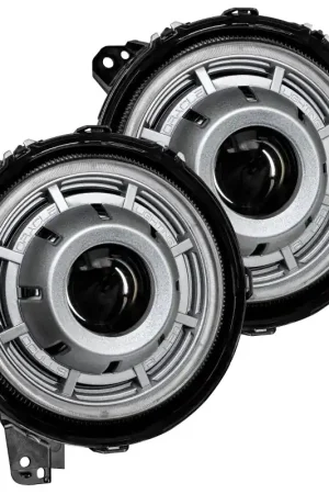 Top Pick Oracle Oculus Bi-LED Projector Headlights for Jeep JL/Gladiator JT Satin Silver 5500K