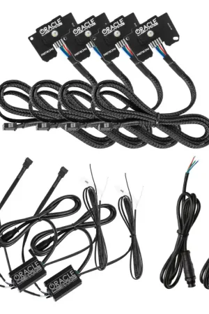 Markdown Oracle Jeep Wrangler JL/Gladiator JT RGB+W Headlight DRL Kit - ColorSHIFT w/o Controller