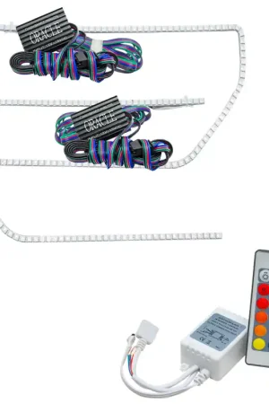 Oracle Ford F-150/Raptor 09-14 Perimeter Halo Kit - ColorSHIFT w/ Simple Controller Budget