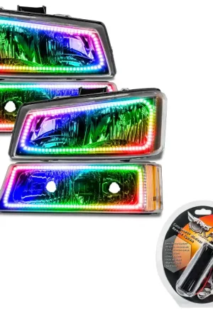 Oracle 03-06 Chevy Silverado Pre-Assembled Headlights w/ Parking Lights - ColorSHIFT Place Order