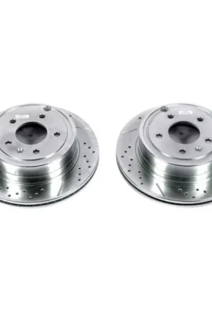 Limited Edition Power Stop 12-15 Chevrolet Captiva Sport Rear Evolution Drilled & Slotted Rotors - Pair