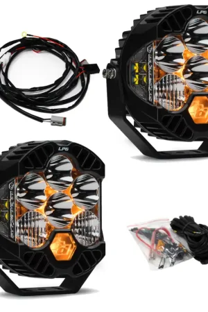 Baja Designs Jeep JL/JT Rubicon Steel Bumper LED Light Kit LP6 Free Shipping