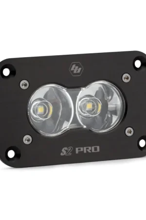 Top Rated Baja Designs S2 Sport Flush Mount Work/Scene Pattern LED Work Light - Clear