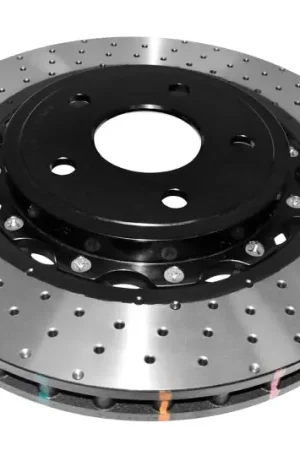 DBA 06-10 Jeep Grand Cherokee SRT8 Front 5000 Series Cross Drilled Rotor w/Black Hat Don’t Miss Out