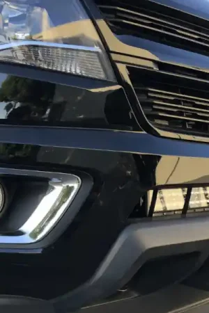 Cali Raised 2014-2022 Chevy Colorado 32In Lower Bumper Hidden Led Light Bar Brackets Kit -Spot Beam Reduced Price