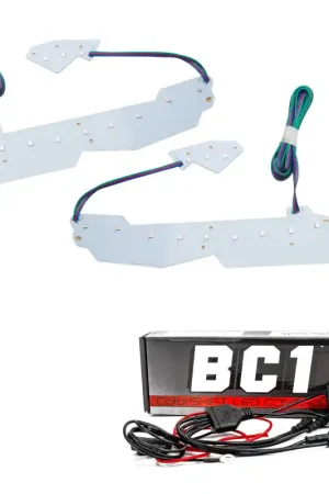 Buy Direct Oracle 14-19 Chevy Corvette C7 Headlight DRL Upgrade Kit - ColorSHIFT w/ BC1 Controller