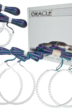 Oracle Dodge Charger 05-10 Triple Ring Halo Kit - ColorSHIFT w/ 2.0 Controller Low Price