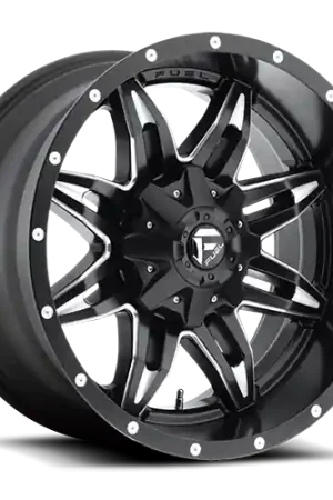 Direct From Manufacturer Aluminum Wheels 20X10 Lethal D567 8 On 180 Matte Black Milled 125.2 Bore -12 Offset Fuel Off Road Wheels