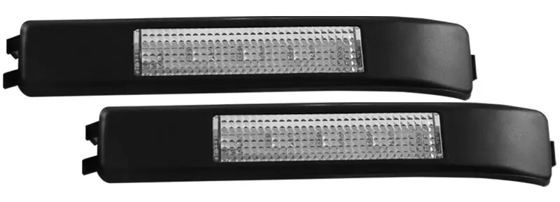 ANZO LED Mirror Lights 2009-2014 Ford F-150 LED Mirror Lights Clear w/ Amber LED Limited Edition