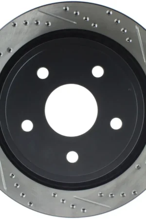 Holiday Sale StopTech Slotted & Drilled Sport Brake Rotor
