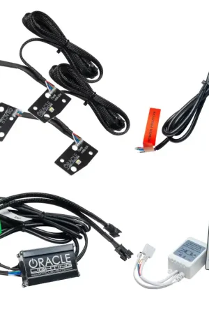 Oracle 2021 Ford Bronco DRL Upgrade w/ Halo Kit - ColorSHIFT w/ Simple Controller Authentic