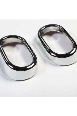 Crafted Rugged Ridge 07-10 Jeep Wrangler JK Chrome Interior Door Handle Trim