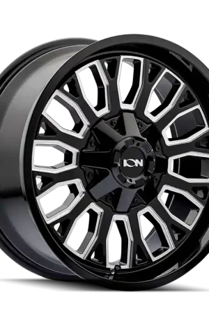 ION Type 152 20x9 / 8x165.1 BP / 0mm Offset / 125.2mm Hub Black/Milled Wheel Low Price