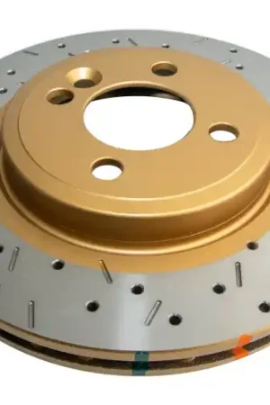 Must Have DBA 07-09 Mini Cooper (exc. John Cooper works Brake kit) Front Drilled & Slotted 4000 Series Rotor