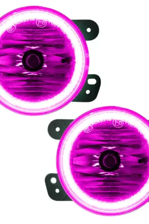 Reduced Price Oracle Lighting 11-13 Jeep Grand Cherokee Pre-Assembled LED Halo Fog Lights -Pink