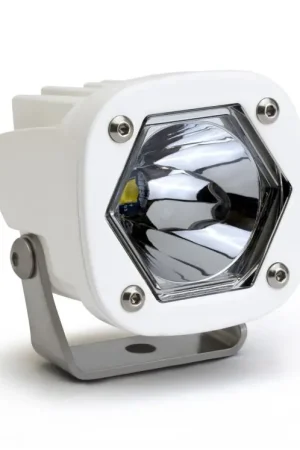 Reduced Price Baja Designs S1 Spot LED Light w/ Mounting Bracket Single - White