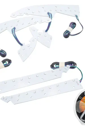 Luxury Oracle 14-15 GMC Sierra Headlight DRL Upgrade Kit - ColorSHIFT