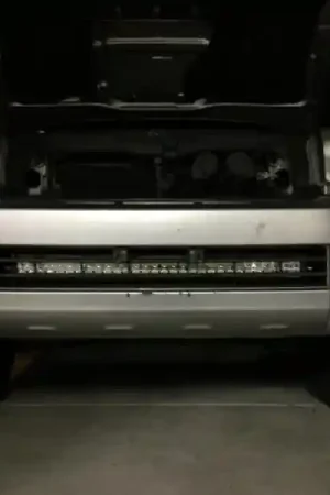 Cali Raised 03-09 Toyota 4Runner 32In Lower Bumper Hidden Led Light Bar Brackets Kit -Amber - Tall Special Offer