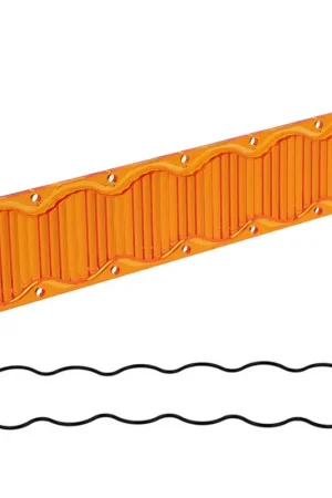 OnX6 Light Bar Lens Kit (10 Inch; Wide Cornering; Factory Amber) Baja Designs Mega Sale