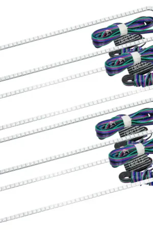 Viral Oracle Chevrolet Blazer 92-94 Dual Halo Kit - ColorSHIFT w/o Controller