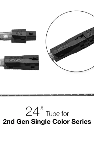 XK Glow Single Color 24in Tube Single Color BLUE - 2nd Gen No Minimum Order