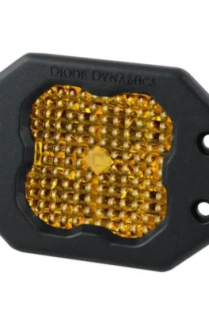 Diode Dynamics SS3 Sport ABL - Yellow Flood Flush (Single) Warranty Included