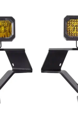 Editor’s Pick Diode Dynamics 2021 Ford Bronco Stage Series 2in LED Ditch Light Kit - Sport Yellow Pro Combo
