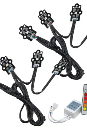 Oracle 20-21 Chevy Silverado 2500 RGB+W Headlight DRL Kit - w/ Simple Controller Crafted